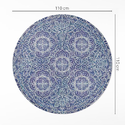 Tapis vinyle Motif géométrique vintage richement décoré