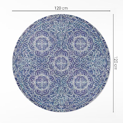 Tapis vinyle Motif géométrique vintage richement décoré