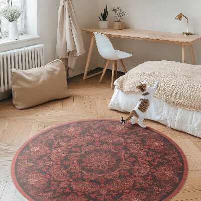Tapis vinyle Motifs floraux andala épaissis vintage