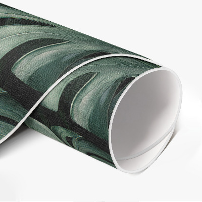 Tapis vinyle Feuilles de monstera tropicales