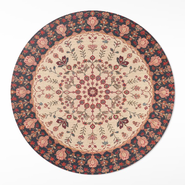 Tapis vinyle Motif floral vintage de style persan mandala