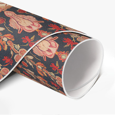 Tapis vinyle Motif floral vintage de style persan mandala