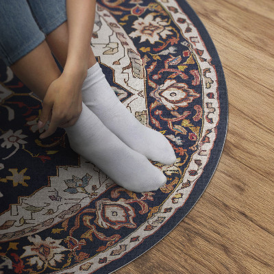 Tapis vinyle Motif décoratif turc vintage élégant