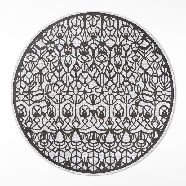 Tapis vinyle Composition à motifs abstraits