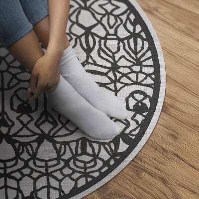 Tapis vinyle Composition à motifs abstraits