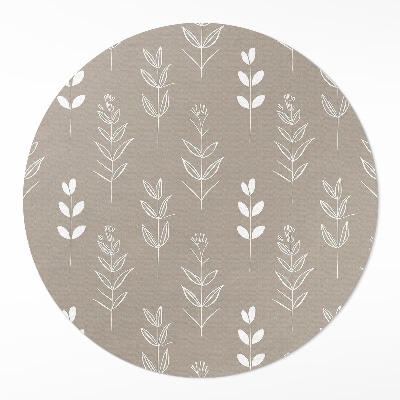 Tapis vinyle Feuilles et brindilles bohèmes subtiles