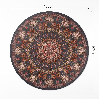 Tapis vinyle Motif décoratif oriental avec un motif végétal
