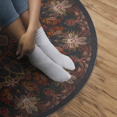 Tapis vinyle Motif décoratif oriental avec un motif végétal