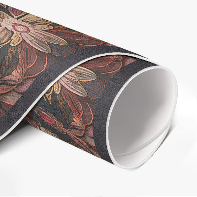 Tapis vinyle Motif décoratif oriental avec un motif végétal