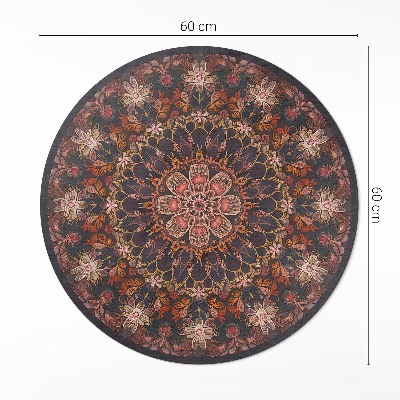 Tapis vinyle Motif décoratif oriental avec un motif végétal