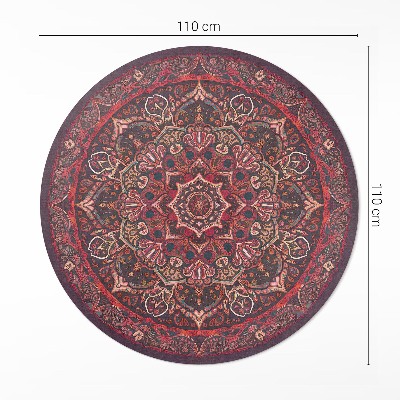 Tapis vinyle Mandala décoratif de style persan