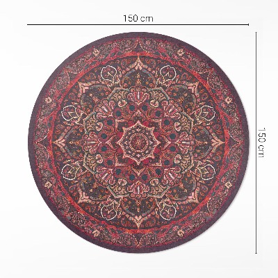 Tapis vinyle Mandala décoratif de style persan