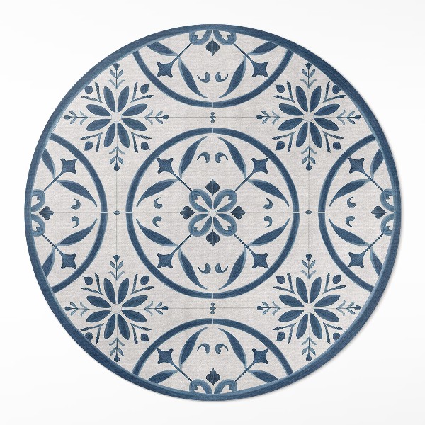 Tapis vinyle Carreaux délicats de style vintage portugais