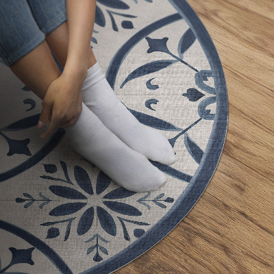 Tapis vinyle Carreaux délicats de style vintage portugais