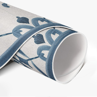 Tapis vinyle Carreaux délicats de style vintage portugais