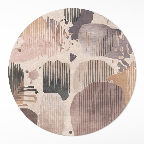 Tapis vinyle Formes abstraites et épurées, style bohème