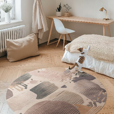 Tapis vinyle Formes abstraites et épurées, style bohème