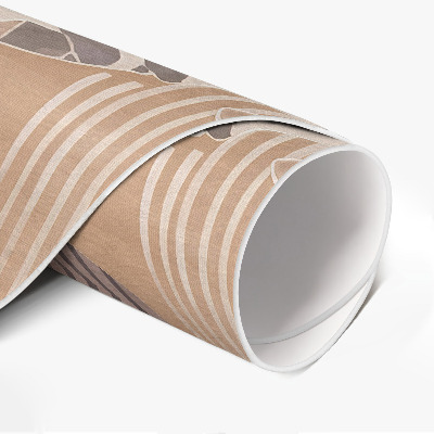 Tapis vinyle Formes abstraites et épurées, style bohème