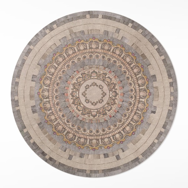 Tapis vinyle Ornement dans le style d'une ancienne mosaïque de pierre