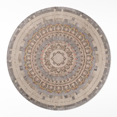 Tapis vinyle Ornement dans le style d'une ancienne mosaïque de pierre