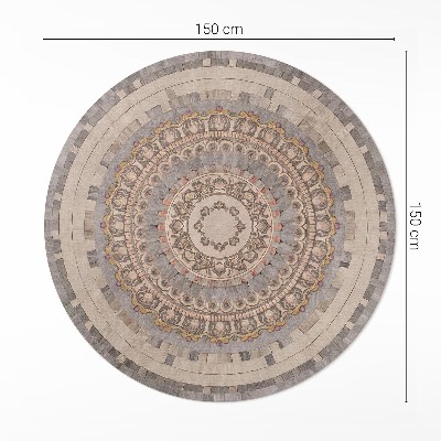 Tapis vinyle Ornement dans le style d'une ancienne mosaïque de pierre