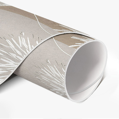 Tapis vinyle Feuilles bohèmes linéaires