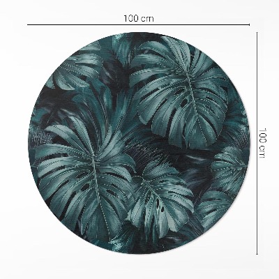 Tapis vinyle Végétation de la jungle, feuilles de monstera tropical