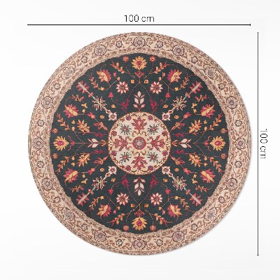Tapis vinyle Ornement floral persan vintage