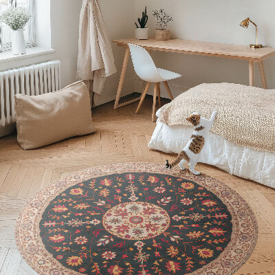 Tapis vinyle Ornement floral persan vintage