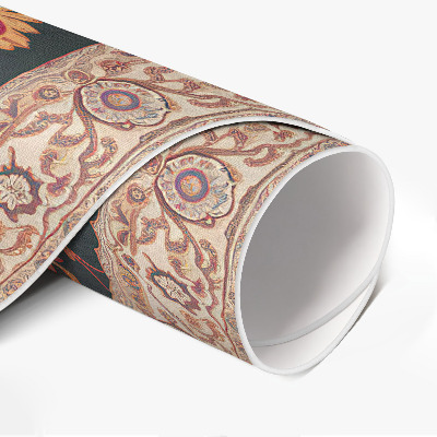 Tapis vinyle Ornement floral persan vintage