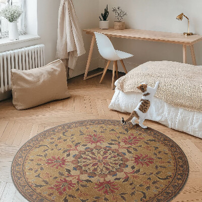 Tapis vinyle Motifs floraux subtils