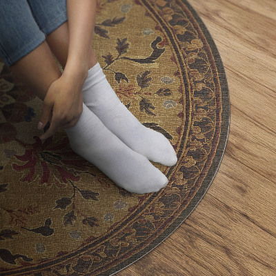 Tapis vinyle Motifs floraux subtils