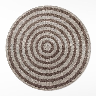 Tapis vinyle Imitation de ficelle tressée