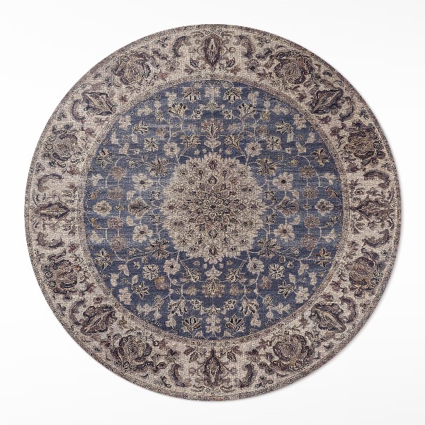 Tapis vinyle Ornements persans dans les tons bleus