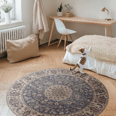 Tapis vinyle Ornements persans dans les tons bleus