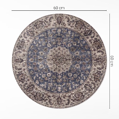 Tapis vinyle Ornements persans dans les tons bleus