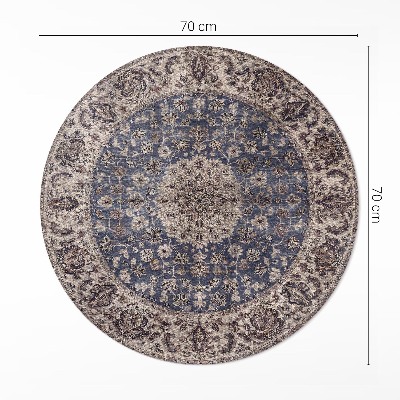 Tapis vinyle Ornements persans dans les tons bleus