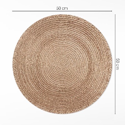 Tapis vinyle Géométrie des cordes