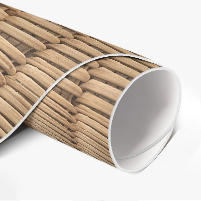 Tapis vinyle Tresse bohème minimaliste