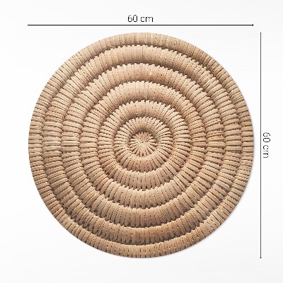 Tapis vinyle Tresse bohème minimaliste