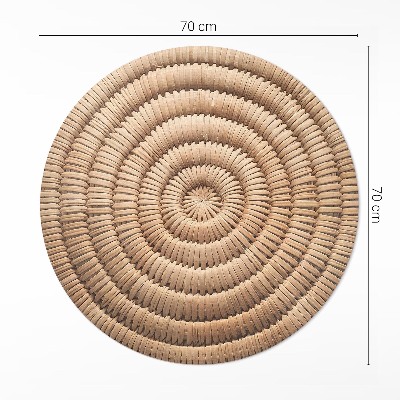 Tapis vinyle Tresse bohème minimaliste