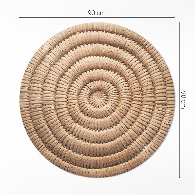 Tapis vinyle Tresse bohème minimaliste