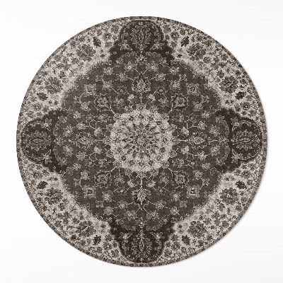 Tapis rond en vinyle La délicatesse des ornements persans