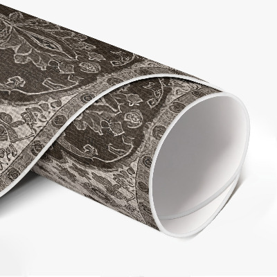 Tapis rond en vinyle La délicatesse des ornements persans