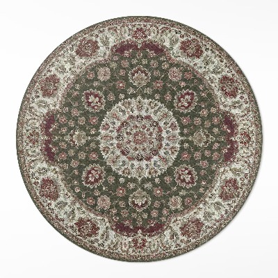 Tapis vinyle Mandala vert persan