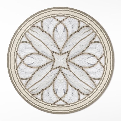 Tapis vinyle Vitrail en marbre