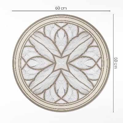 Tapis vinyle Vitrail en marbre