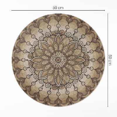 Tapis vinyle Motifs de mandalas symétriques