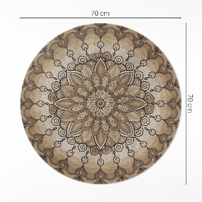 Tapis vinyle Motifs de mandalas symétriques
