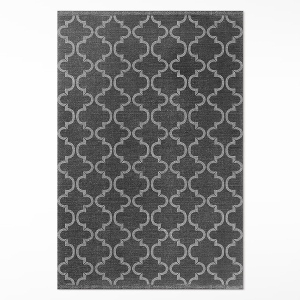 Tapis vinyle Tissu imitation élégant à motifs orientaux